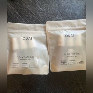 Set of 2 OUAI OUAI-CATION Discovery set fragrance mist Santorini St. Barts Ibiza